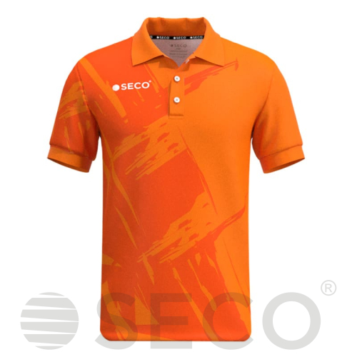 Футболка Поло SECO® Paradox 25240905 цвет: оранжевый