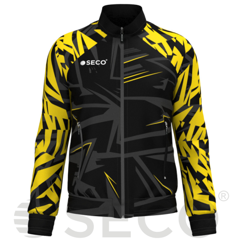 Кофта спортивная SECO® Bora Black 25311203 цвет: желтый