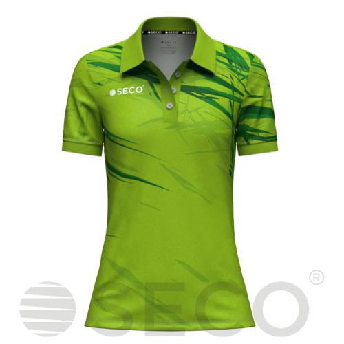 Футболка Поло SECO® Meteor 25241106 женская цвет: неон