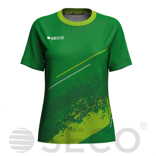 Футболка игровая SECO® Astrada 25227107 женская цвет: зеленый