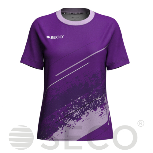 Футболка игровая SECO® Astrada 25227108 женская цвет: фиолетовый