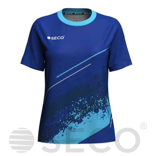 Футболка игровая SECO® Astrada 25227104 женская цвет: синий