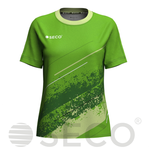 Футболка игровая SECO® Astrada 25227106 женская цвет: неон