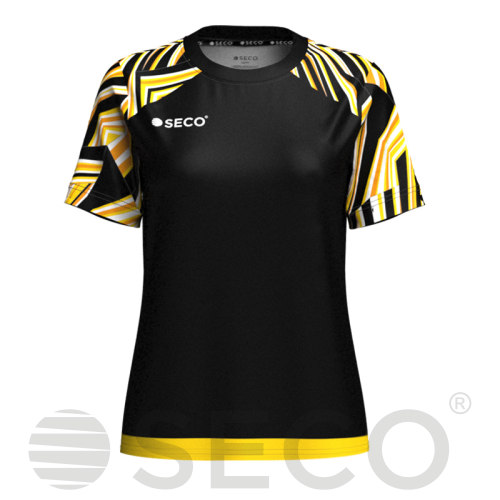 Футболка игровая SECO® Fasfana 25226803 женская цвет: желтый