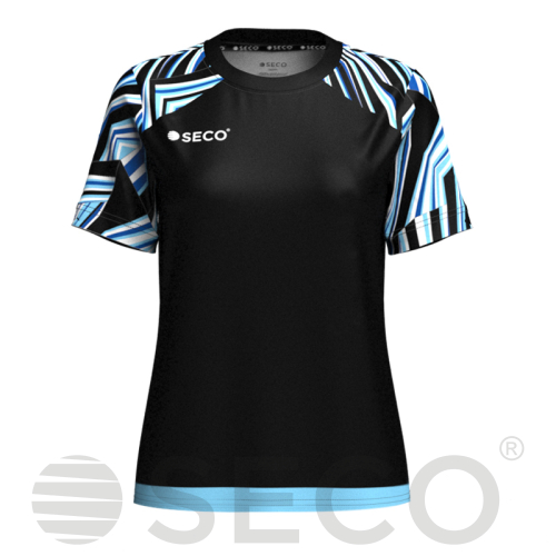 Футболка игровая SECO® Fasfana 25226811 женская цвет: голубой