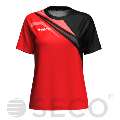 Футболка игровая SECO® Erso 25226902 женская цвет: красный