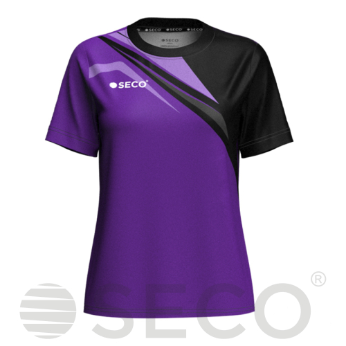 Футболка игровая SECO® Erso 25226908 женская цвет: фиолетовый