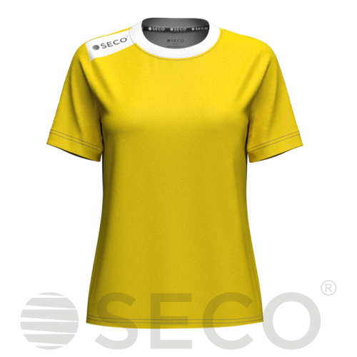Футболка игровая SECO® Legend 25227003 женская цвет: желтый
