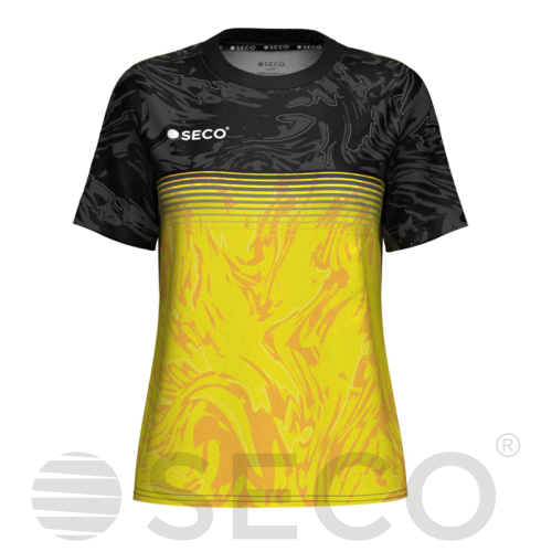 Футболка игровая SECO® Laura 25227303 женская цвет: желтый