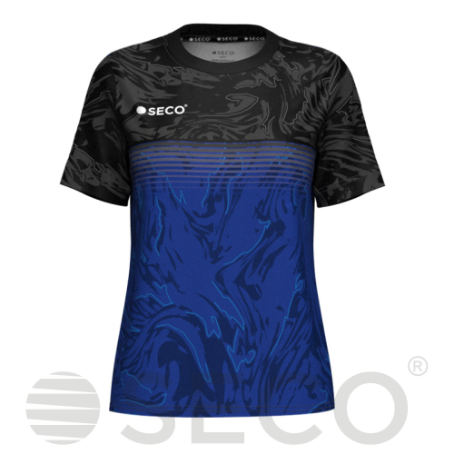 Футболка игровая SECO® Laura 25227312 женская цвет: темно-синий