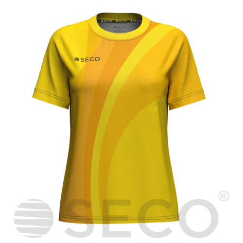 Футболка ігрова SECO® Davina 25227703 жіноча колір: жовтий
