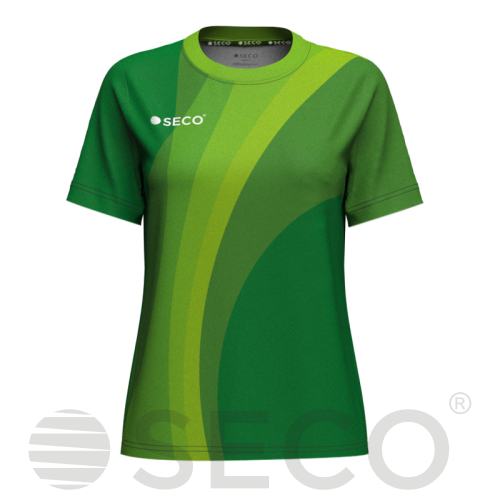 Футболка ігрова SECO® Davina 25227707 жіноча колір: зелений