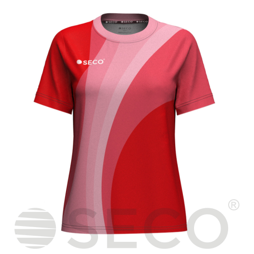 Футболка ігрова SECO® Davina 25227702 жіноча колір: червоний