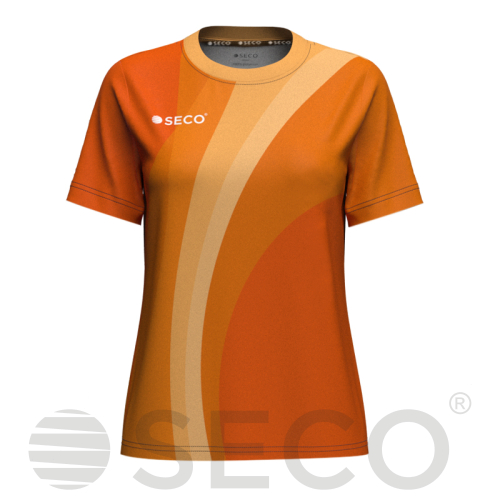 Футболка ігрова SECO® Davina 25227705 жіноча колір: помаранчевий