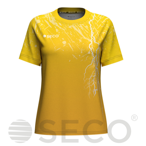Футболка ігрова SECO® Lightning 25227503 жіноча колір: жовтий