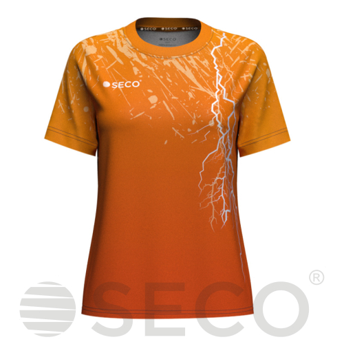 Футболка ігрова SECO® Lightning 25227505 жіноча колір: помаранчевий