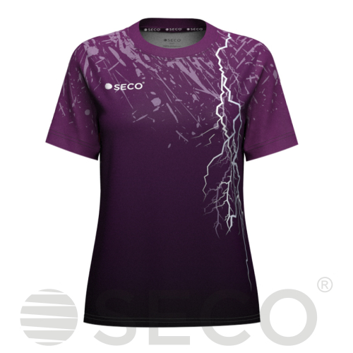 Футболка ігрова SECO® Lightning 25227508 жіноча колір: фіолетовий
