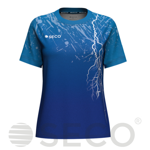 Футболка ігрова SECO® Lightning 25227504 жіноча колір: синій