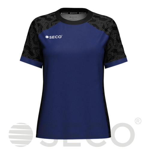 Футболка ігрова SECO® Safrino 25227612 жіноча колір: темно-синій