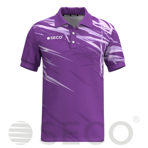 Футболка Поло SECO® Meteor 25240408 колір: фіолетовий
