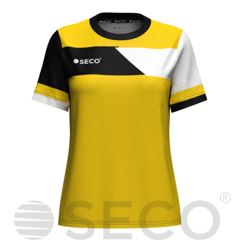 Футболка игровая SECO® Asaga 25227903 женская цвет: желтый