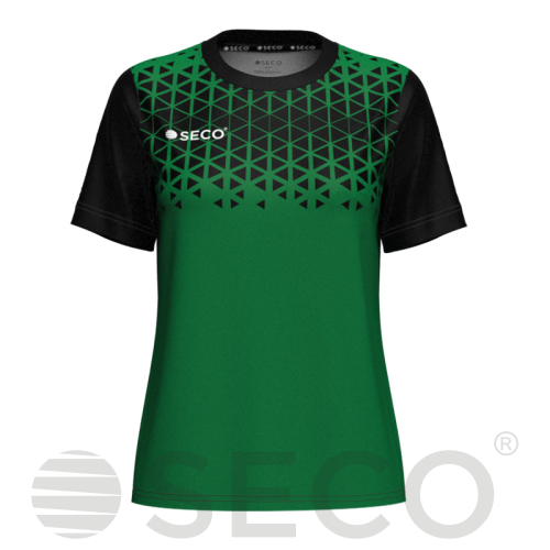 Футболка игровая SECO® Geometry II 25227807 женская цвет: зеленый