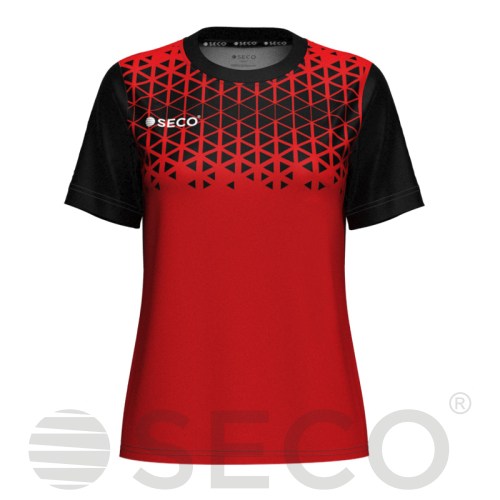 Футболка игровая SECO® Geometry II 25227802 женская цвет: красный