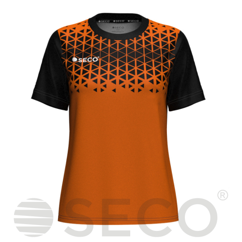Футболка игровая SECO® Geometry II 25227805 женская цвет: оранжевый