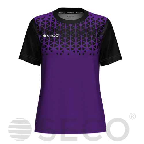 Футболка игровая SECO® Geometry II 25227808 женская цвет: фиолетовый