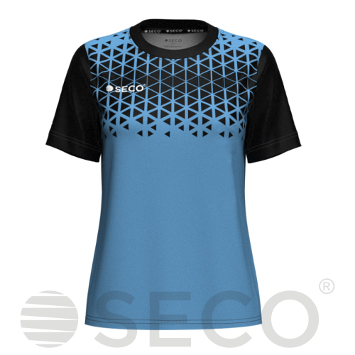 Футболка игровая SECO® Geometry II 25227811 женская цвет: голубой
