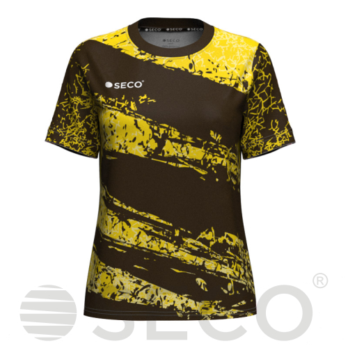 Футболка игровая SECO® Sanfaria 25228003 женская цвет: желтый