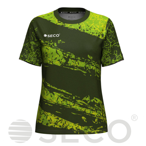 Футболка игровая SECO® Sanfaria 25228007 женская цвет: зеленый