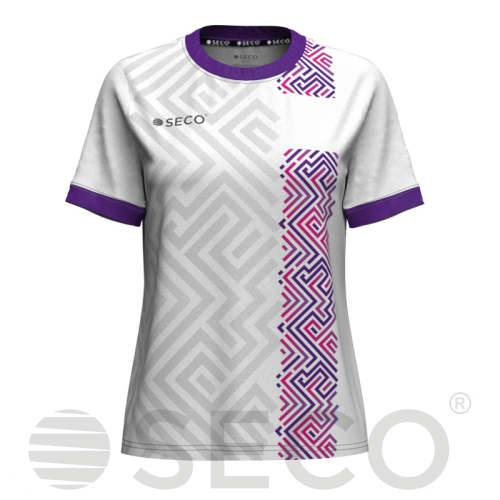 Футболка игровая SECO® Sefa White 25228208 женская цвет: фиолетовый