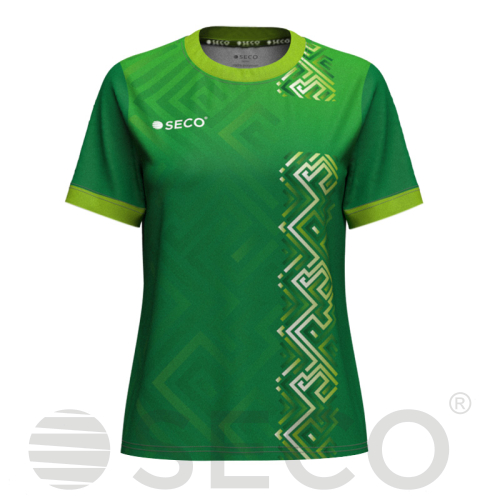Футболка игровая SECO® Sefa 25228107 женская цвет: зеленый
