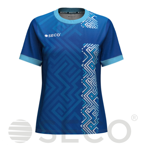 Футболка игровая SECO® Sefa 25228104 женская цвет: синий
