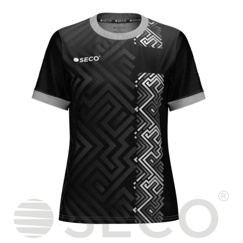 Футболка игровая SECO® Sefa 25228101 женская цвет: черный