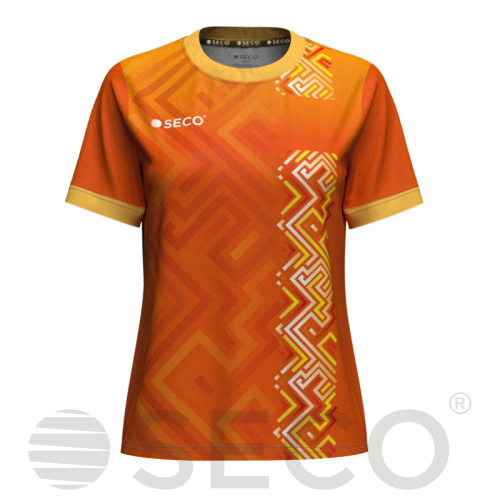 Футболка игровая SECO® Sefa 25228105 женская цвет: оранжевый