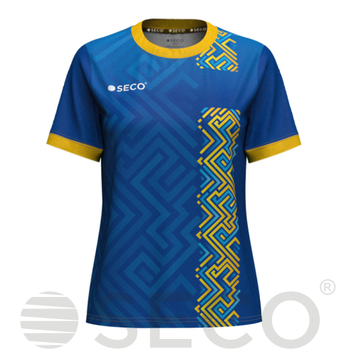 Футболка игровая SECO® Sefa 25228152 женская цвет: сине-желтый