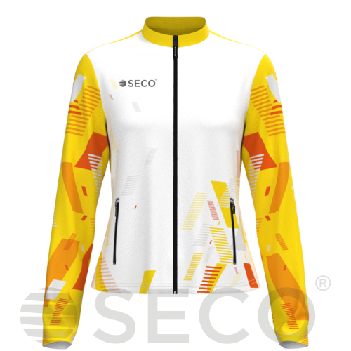 Кофта спортивная SECO® Forza 25311503 женская цвет: желтый