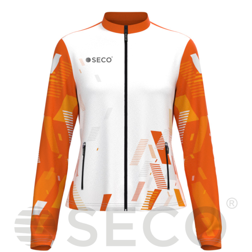 Кофта спортивная SECO® Forza 25311505 женская цвет: оранжевый