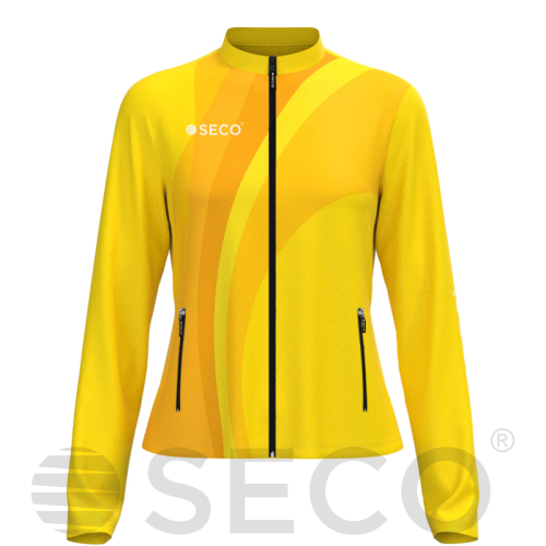 Кофта спортивная SECO® Davina 25311303 женская цвет: желтый