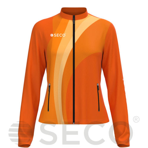 Кофта спортивная SECO® Davina 25311305 женская цвет: оранжевый