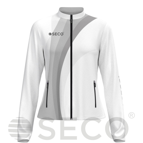Кофта спортивная SECO® Davina 25311310 женская цвет: белый