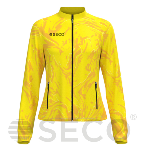 Кофта спортивная SECO® Laura 25311403 женская цвет: желтый