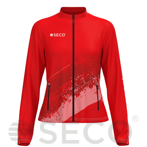 Кофта спортивная SECO® Astrada 25311602 женская цвет: красный