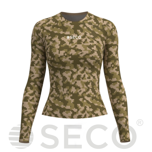 Термокофта женская/детская SECO® Super Space Pro Women&Girls 25282424 цвет: милитари