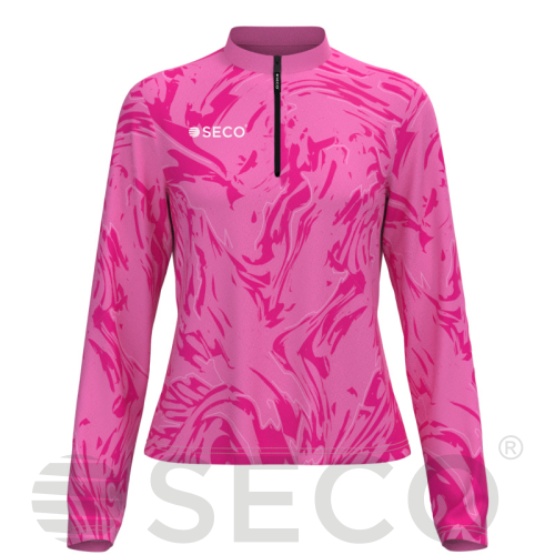 Кофта спортивная SECO® Laura 26314909 женская цвет: розовый (короткая молния)