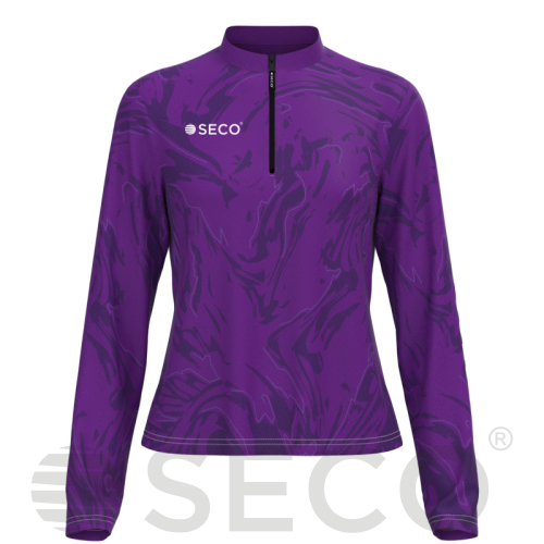 Кофта спортивная SECO® Laura 26314908 женская цвет: фиолетовый (короткая молния)
