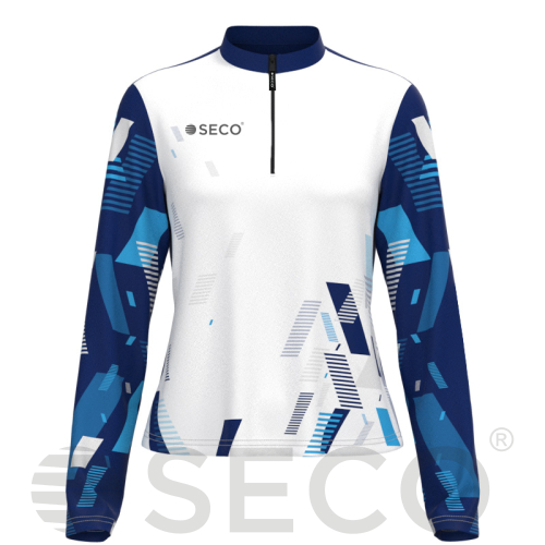 Кофта спортивная SECO® Forza 26315212 женская цвет: темно-синий (короткая молния)