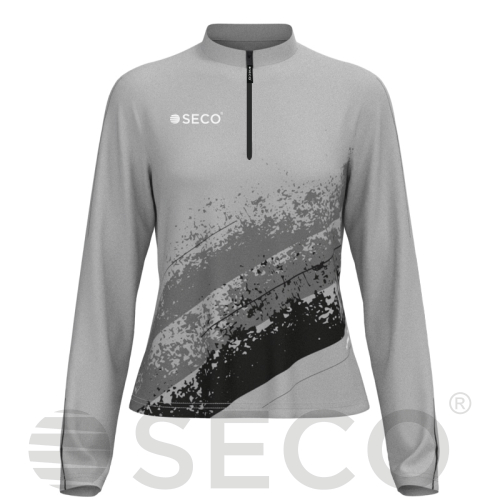 Кофта спортивная SECO® Astrada 26315313 женская цвет: серый (короткая молния)